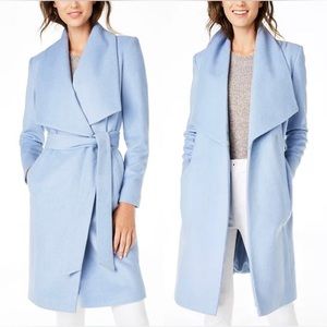 Cole Haan Belted Wrap Coat Size 4